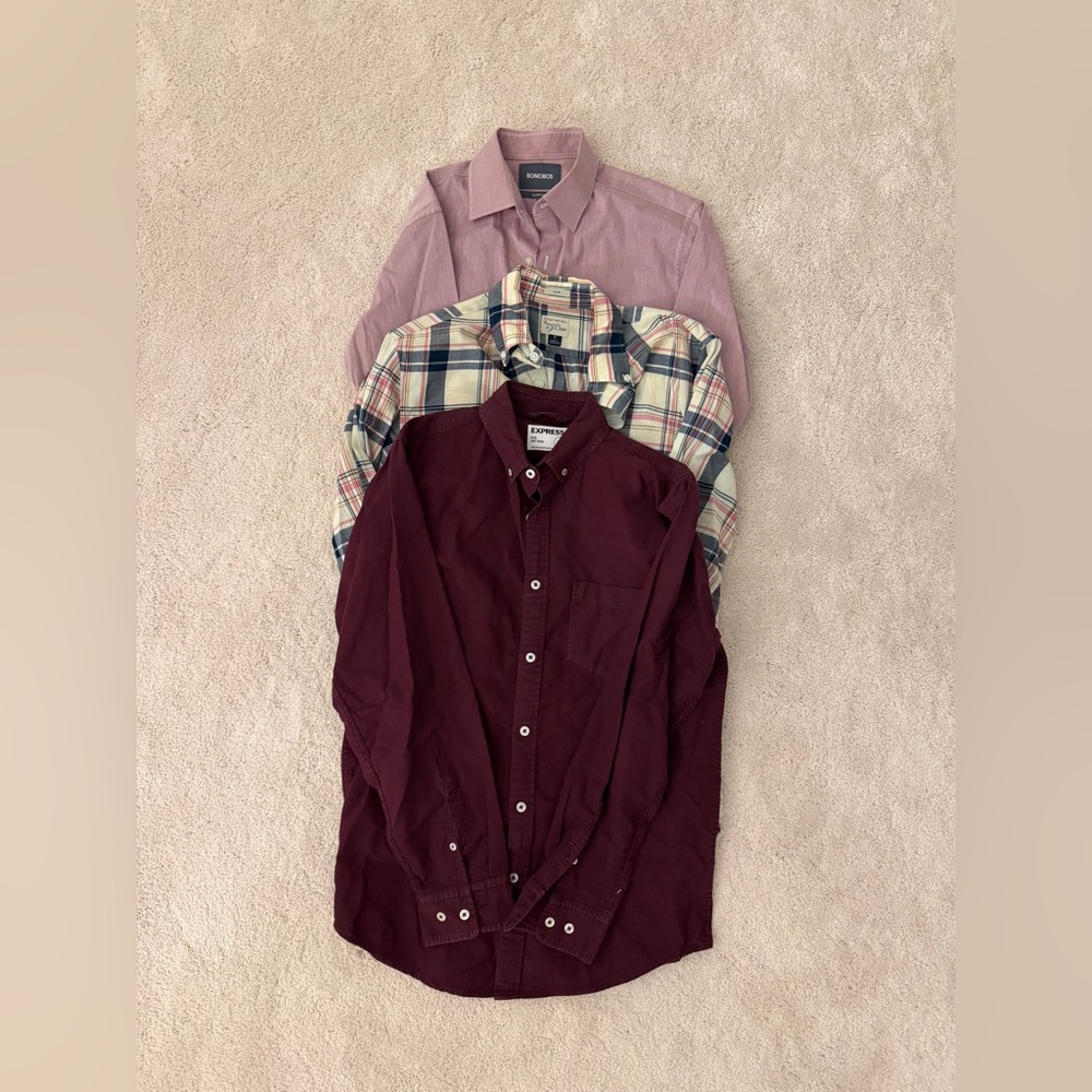 Men’s Button Down Shirts - SELLING 3 TOGETHER!